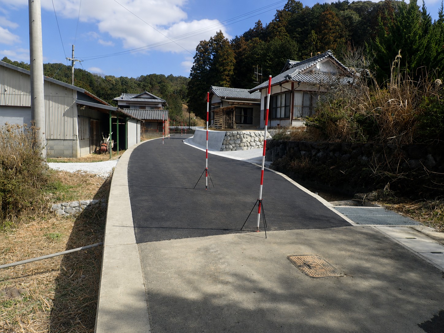 土木工事の施工写真